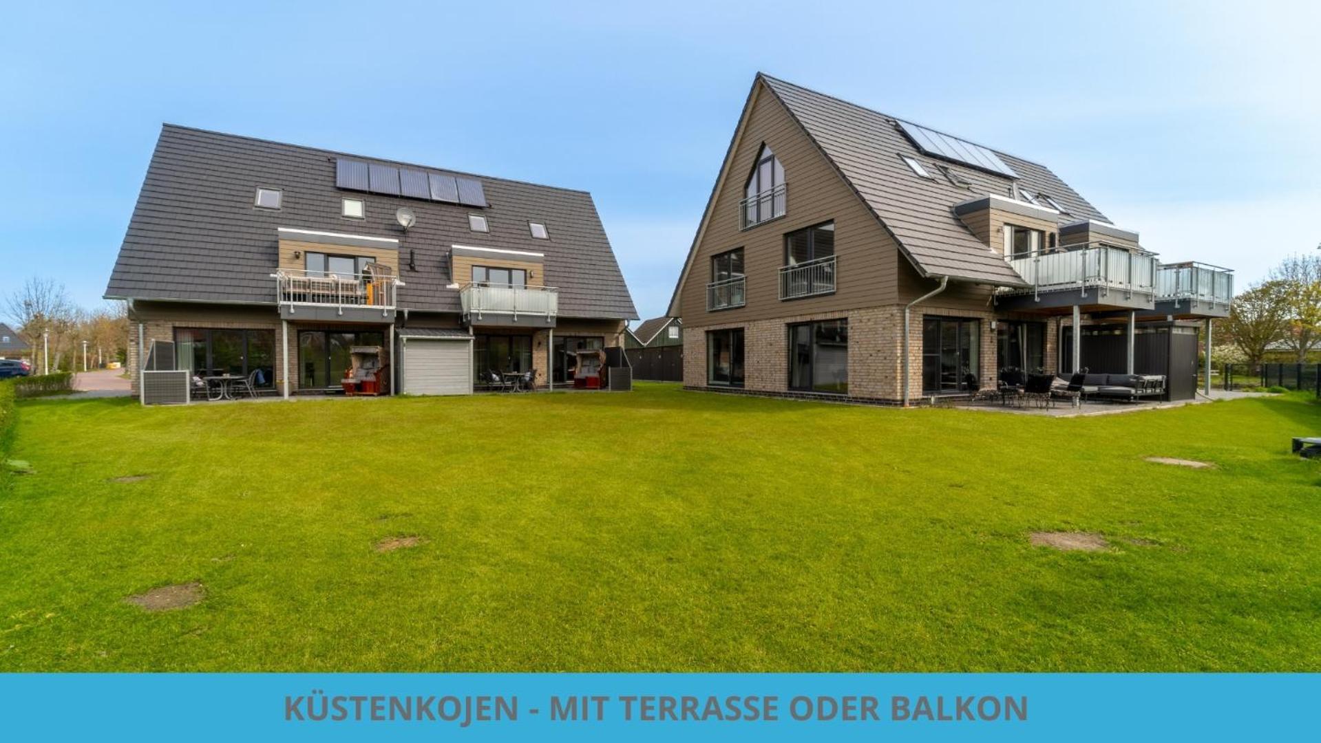 Kuestenkojen Mit 4 Ferienwohnungen Fuer 1 Bis 8 Pers Mit Diversen Schlafzimmern, Garten Oder Balkon Büsum Eksteriør billede