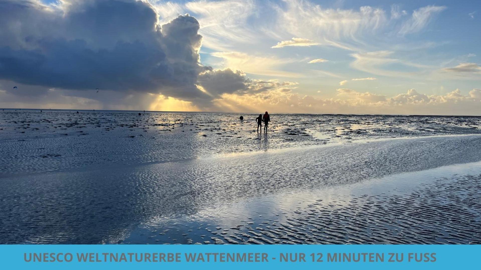Kuestenkojen Mit 4 Ferienwohnungen Fuer 1 Bis 8 Pers Mit Diversen Schlafzimmern, Garten Oder Balkon Büsum Eksteriør billede