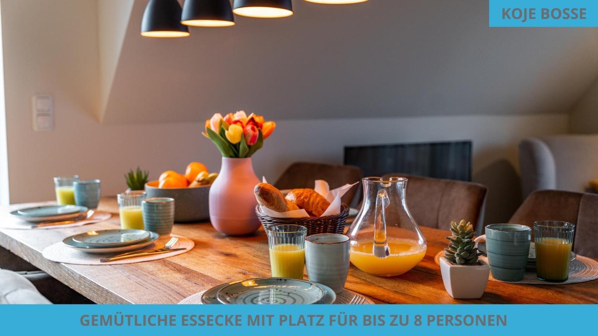 Kuestenkojen Mit 4 Ferienwohnungen Fuer 1 Bis 8 Pers Mit Diversen Schlafzimmern, Garten Oder Balkon Büsum Eksteriør billede