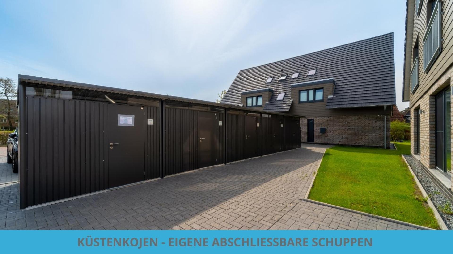 Kuestenkojen Mit 4 Ferienwohnungen Fuer 1 Bis 8 Pers Mit Diversen Schlafzimmern, Garten Oder Balkon Büsum Eksteriør billede